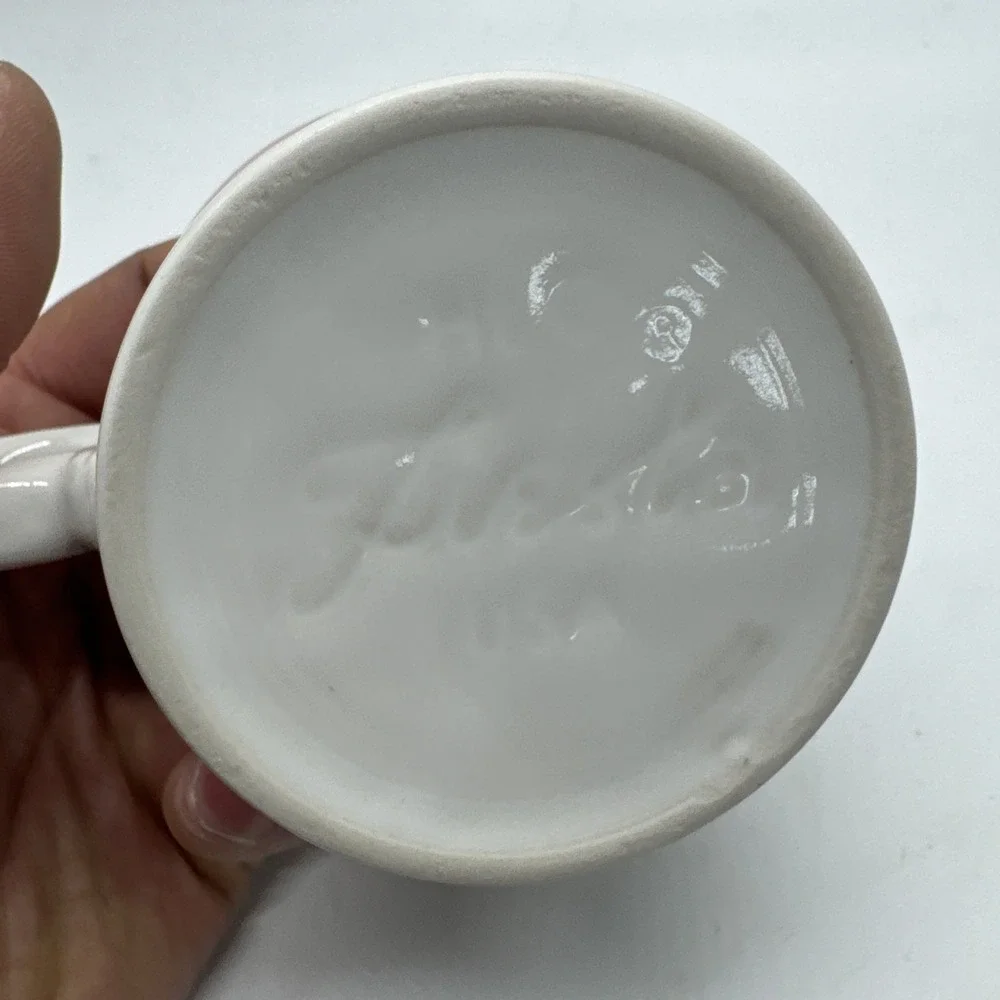 FIESTAWARE CARDINAL MUG-EUC